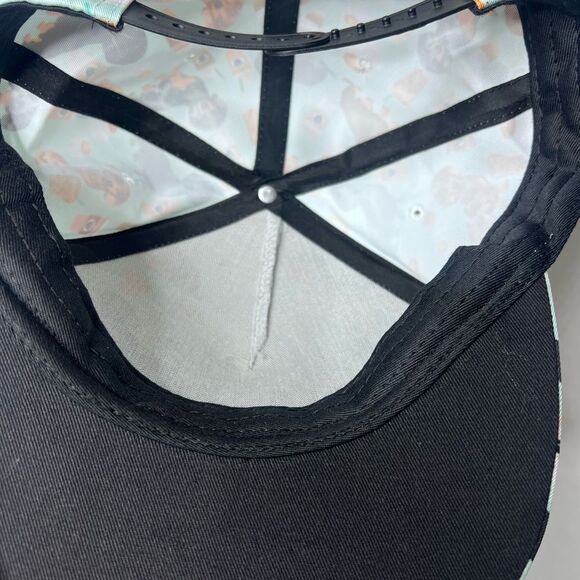 New Dachshund and Coffee pattern flat brim adjustable SnapBack hat cap petlover - Picture 6 of 10